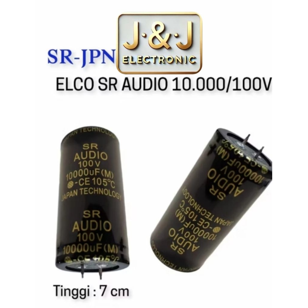 ELCO ELKO SR AUDIO 10000UF 100V  ORIGINAL