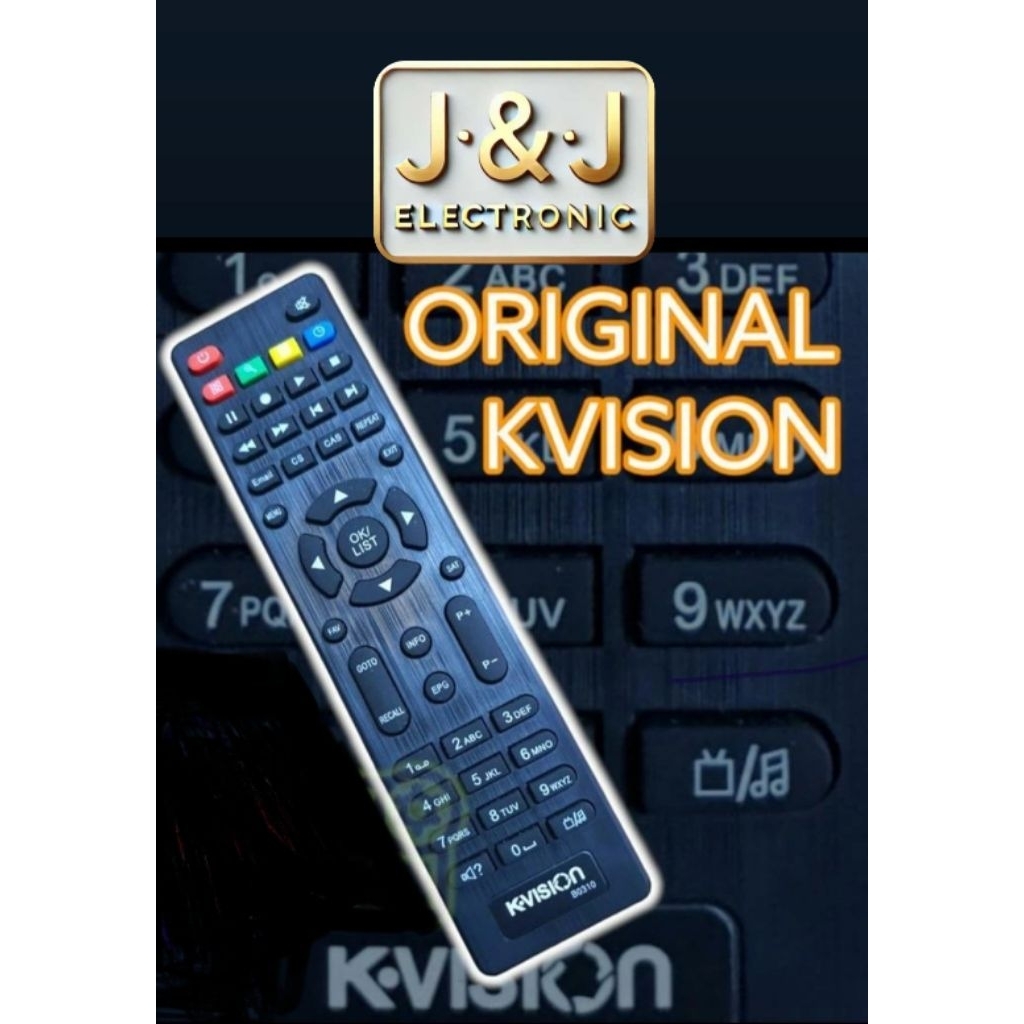 REMOTE RECEIVER KVISION C-2000 BROMO DAN K2000 CARTENZ ORIGINAL