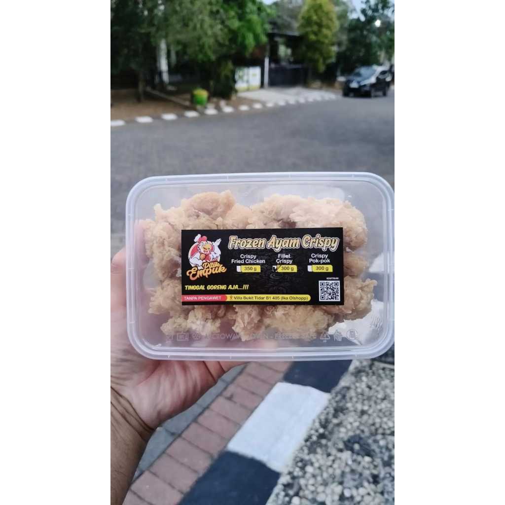 

Ayam Crispy Fillet Siap Goreng Frozen Food