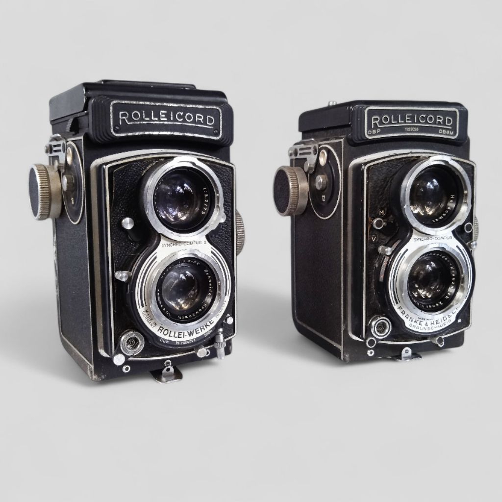 Camera vintage jadul lawas Rolleicord Va twin lens reflex TLR vintage camera germany