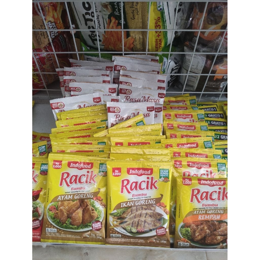 

RACIK BUMBU MASAK KERING DAN BASAH 20GR DAN 45GR