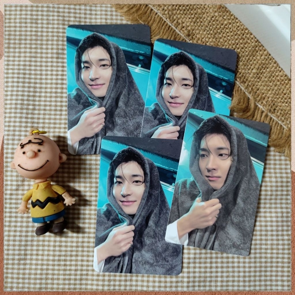 [ READY ] SEVENTEEN - WONWOO HANDUK POB SPILL THE FEELS + HEAVEN YOUR CHOICE PC PHOTOCARD OFFICIAL