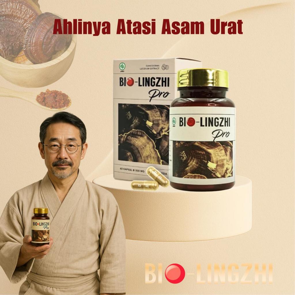 

Biolingzhi pro Halal Bpom 100% Asli mengobati Stroke hipertensi kaki bengkak asam urat nyeri pinggang