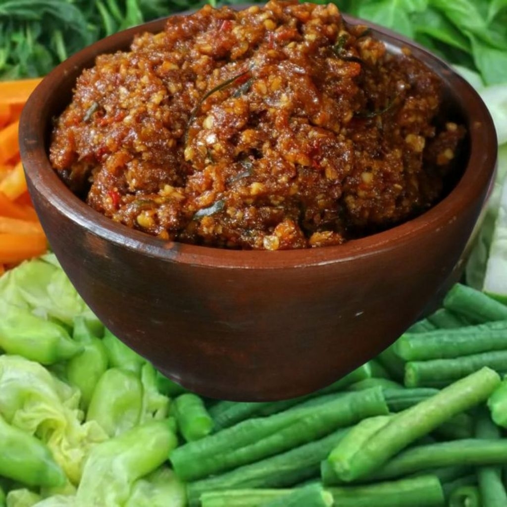 

Sambal kacang sangrai 250g / sambal pecel sayur