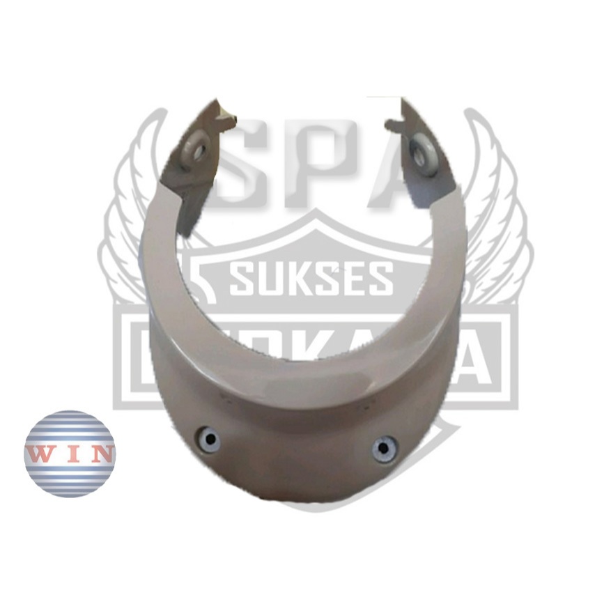 WIN BATOK DEPAN TOTOK DEPAN KAP LAMPU DEPAN BAWAH SCOOPY FI 2014 2015 2016 (KREM)