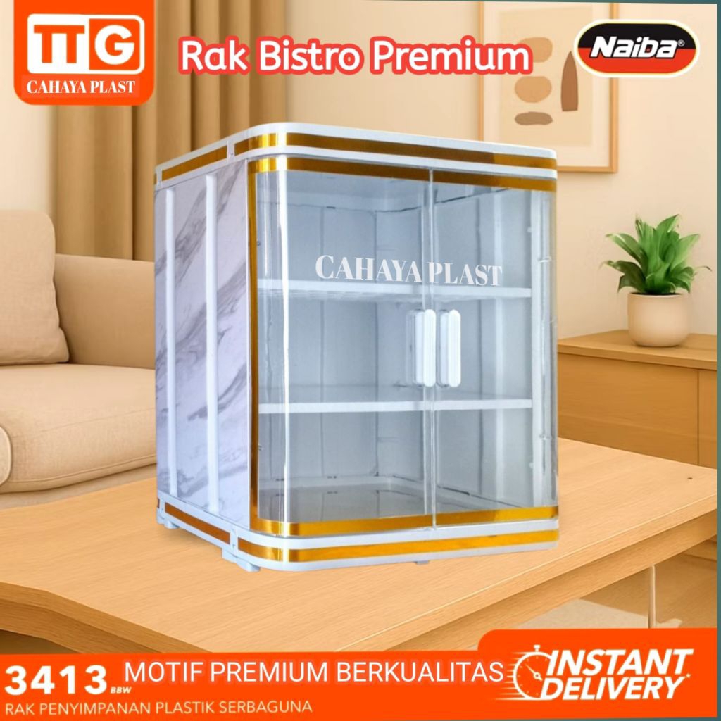 Rak Piring Calon Mantu Tutup Mika Anti Debu Susun 2