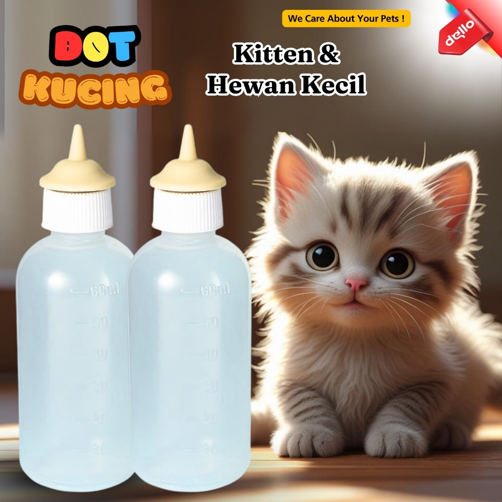 Dot Kucing Aman untuk Kitten Lembut dan Bebas BPA DELLO