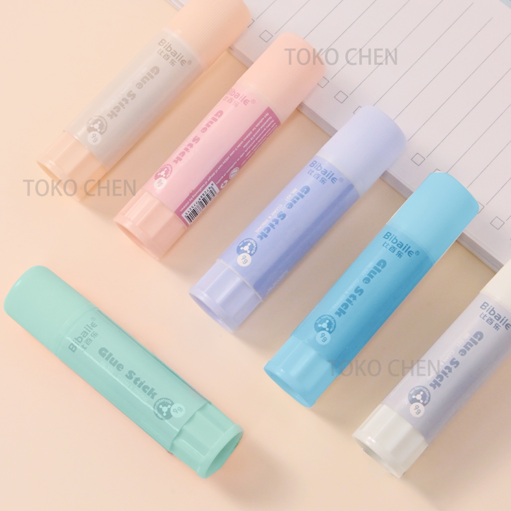 

Bibaile Glue Stik Lem Kertas Putar / lem kertas/Perlengkapan Sekolah & Kantor