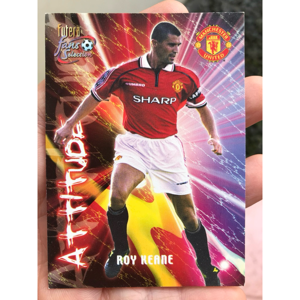 KARTU SOCCER ROY KEANE FUTERA FANS ATTITUDE 2000