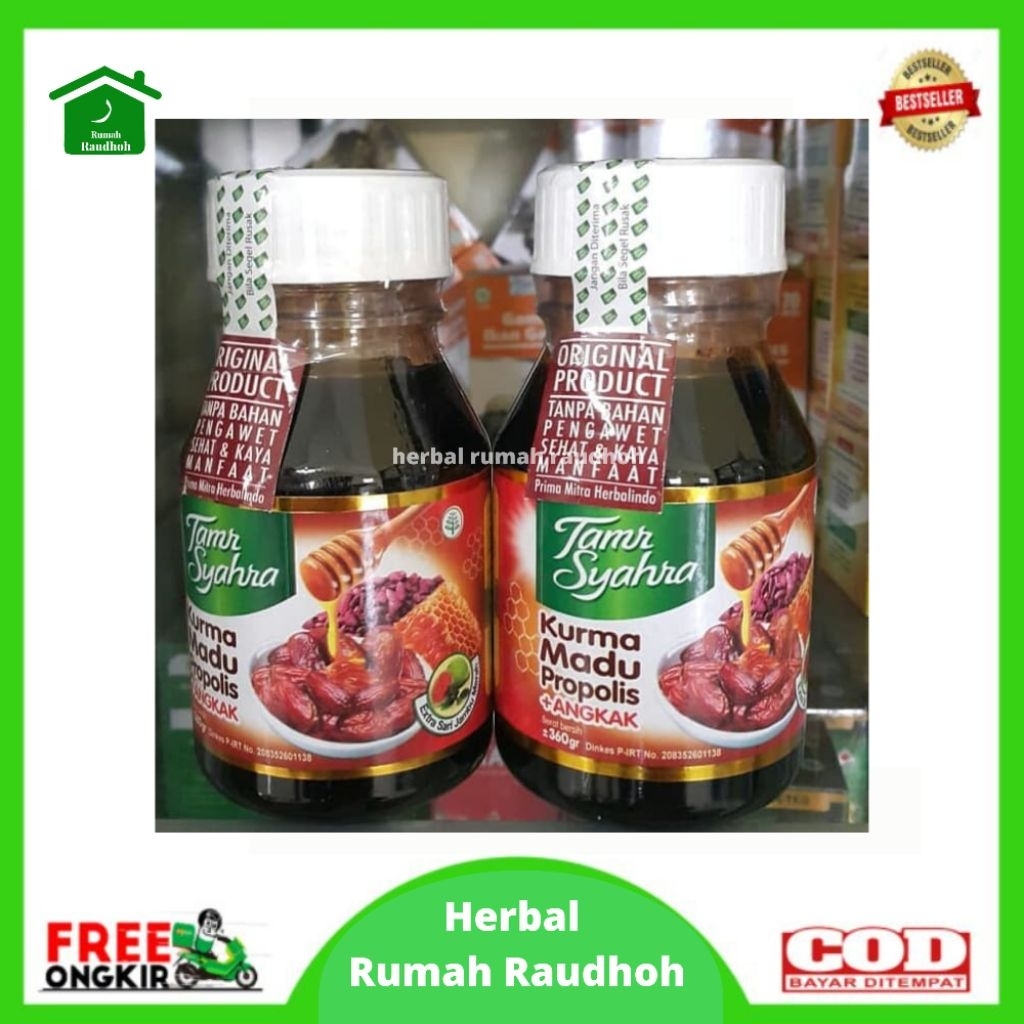 

TAMR SYAHRA - SARI KURMA MADU PROPOLIS + ANGKAK