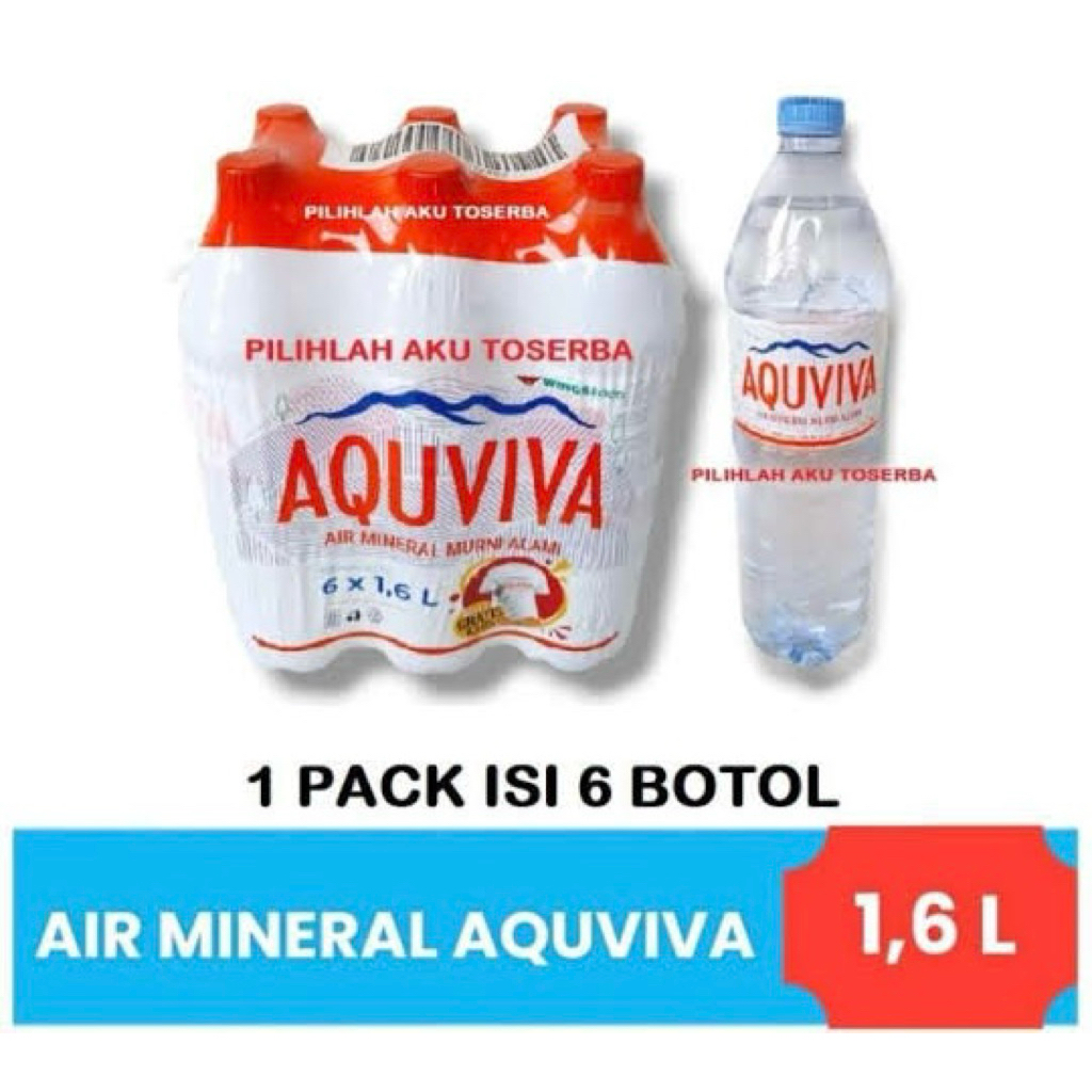 

TERMURAH!!!(1DUS)AQUVIVA_AIR_MINERAL_ISI6PCS@1600ML