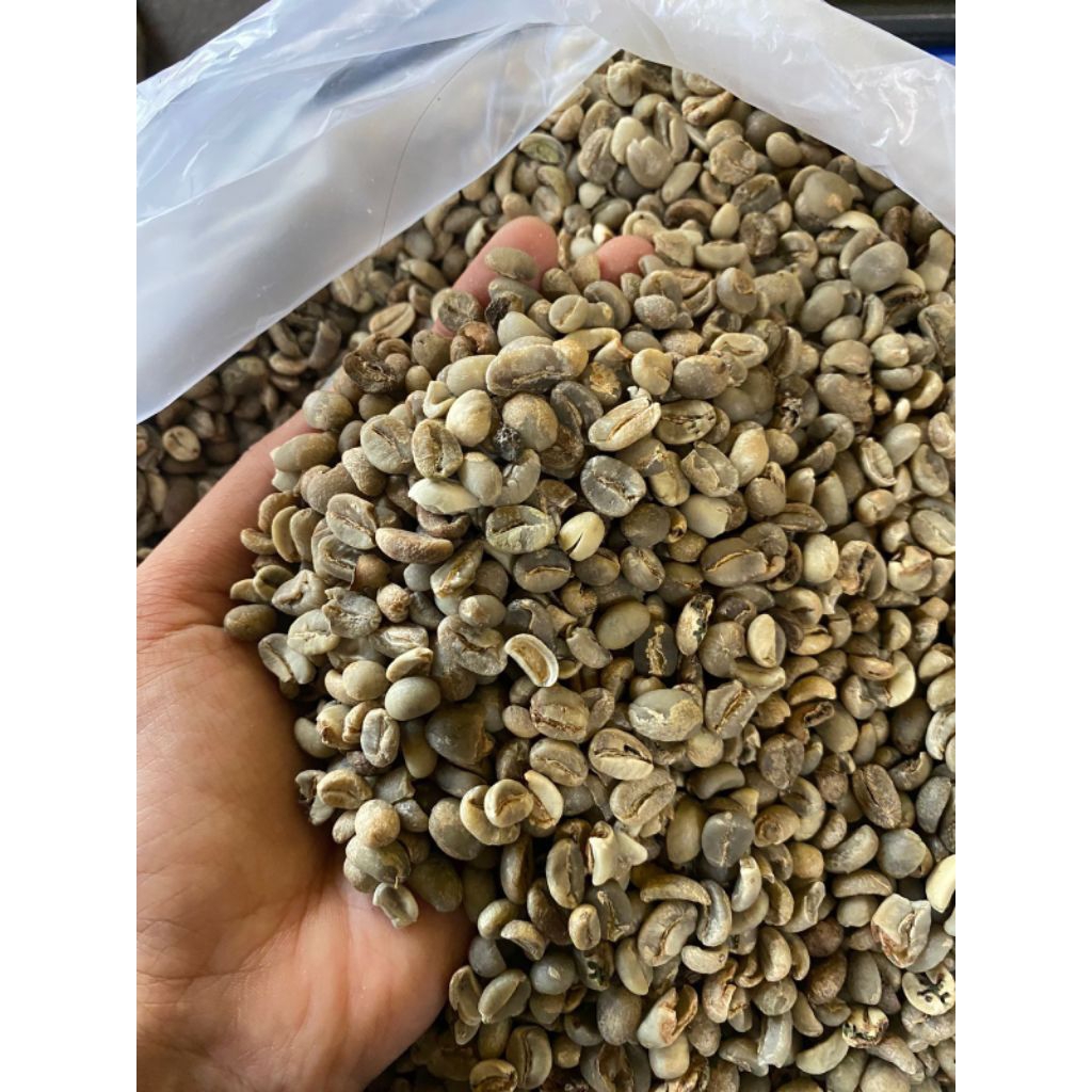 

biji kopi jenis nangka 100% murni bagus siap olah berkualitas kemasan 1 kg dan 500 gr
