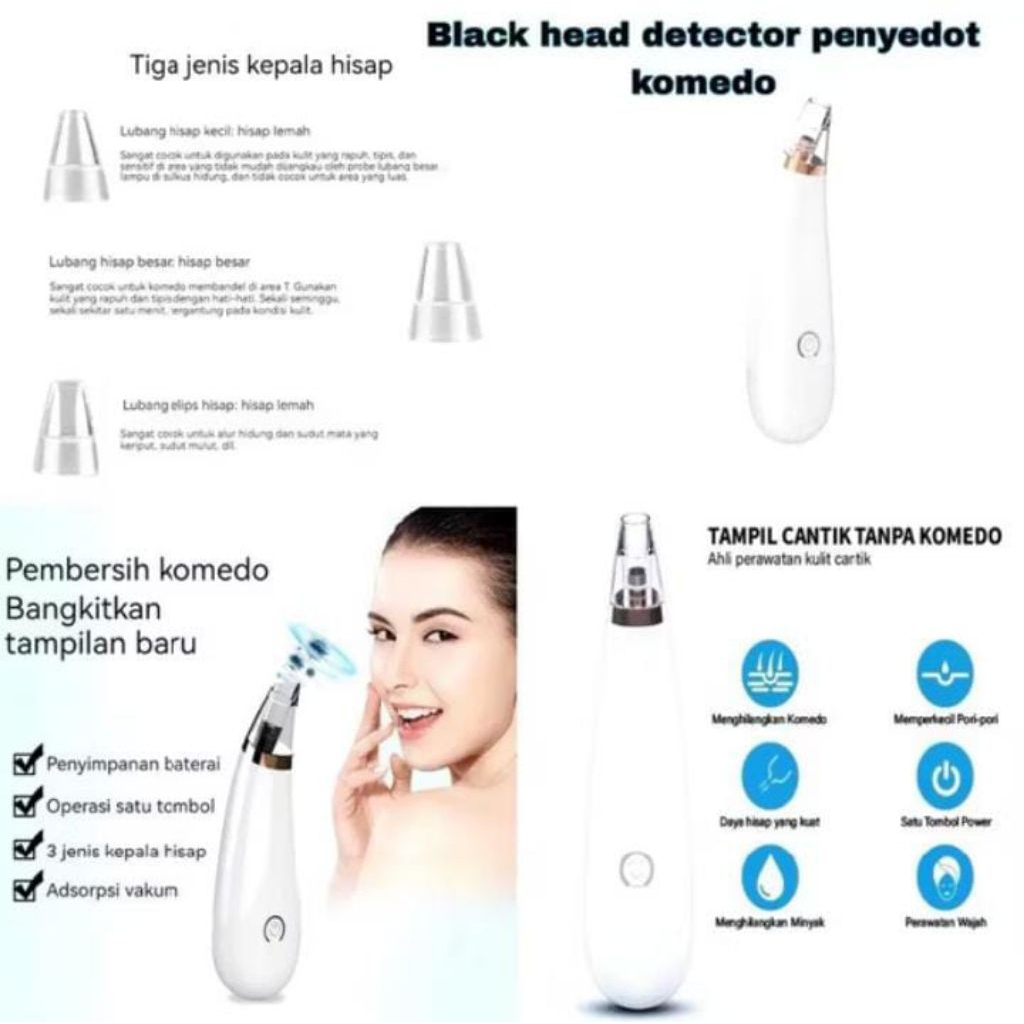 alat sedot komedo penyedot komedo jerawat alat sedot blackhead