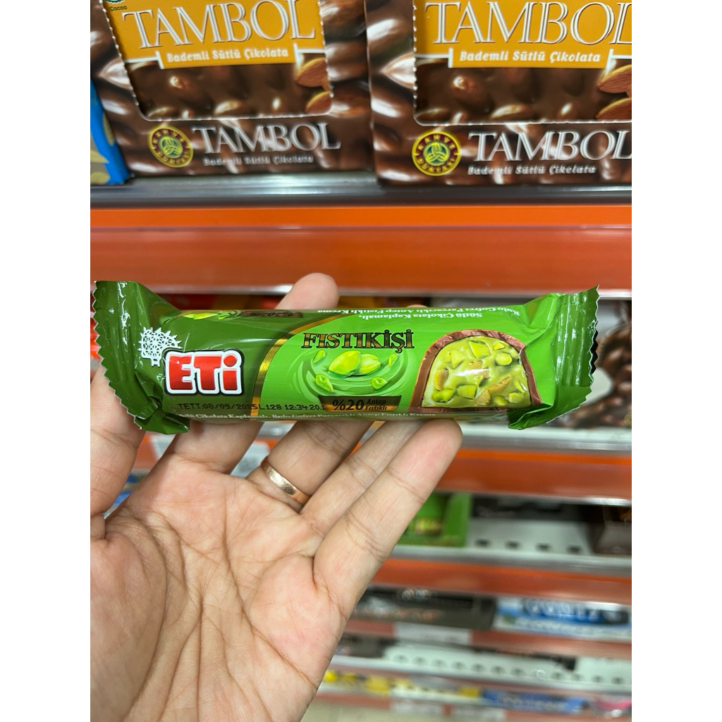

ETI COKLAT PISTACHIO TEBAL TURKI COKLAT PISTACHIO