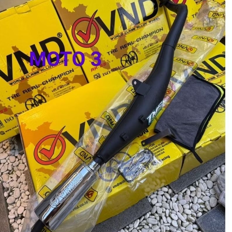 knalpot standar racing vnd fizr stensil PNP original vnd 100%