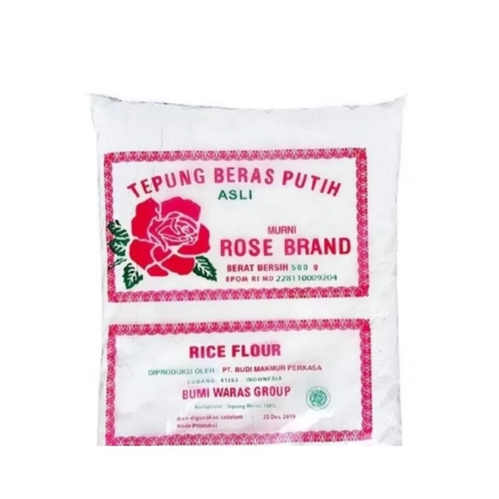 

Tepung Beras Rose Brand 500g