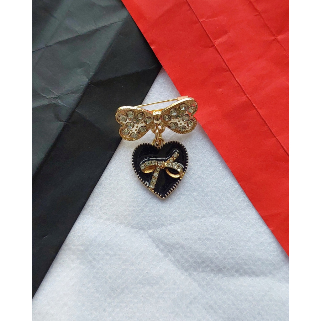 Bros Dagu Peniti Hijab Pin Jilbab Aksesoris Kerudung Kecil Panjang Jurai Juntai Korea