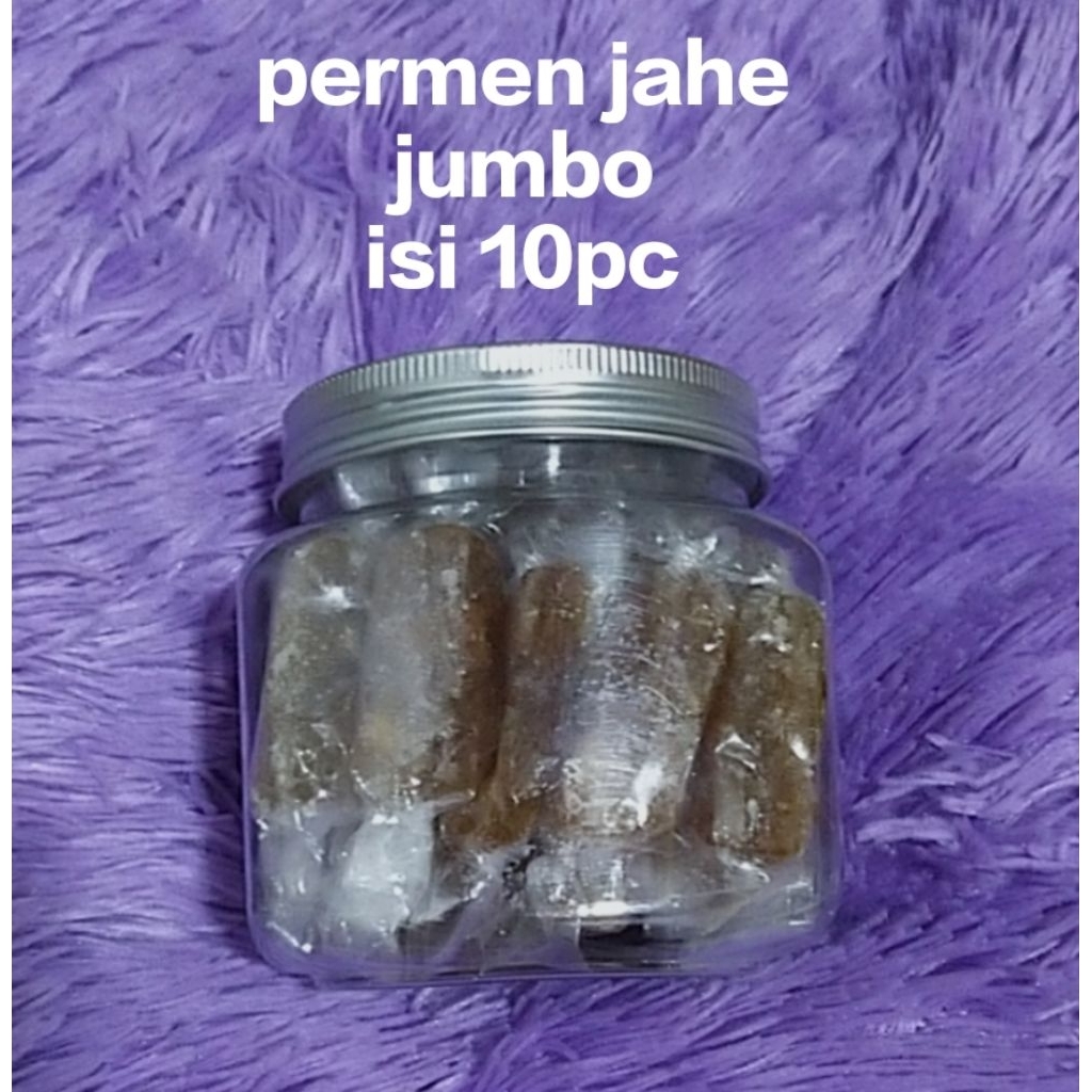

permen jumbo jahe asli toples isi 10pc