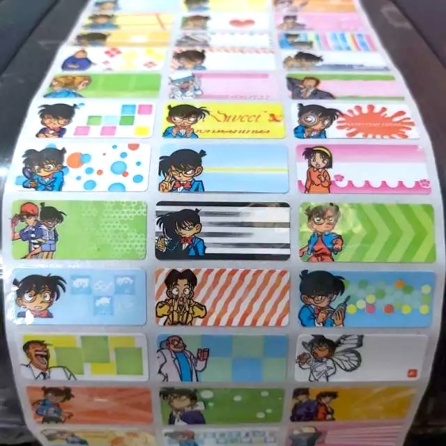

Label Nama Anti Air Sticker Waterproof Detective Conan