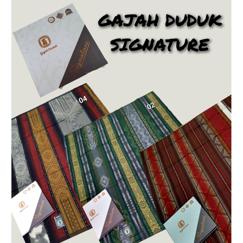 Sarung GAJAH DUDUK SIGNATURE