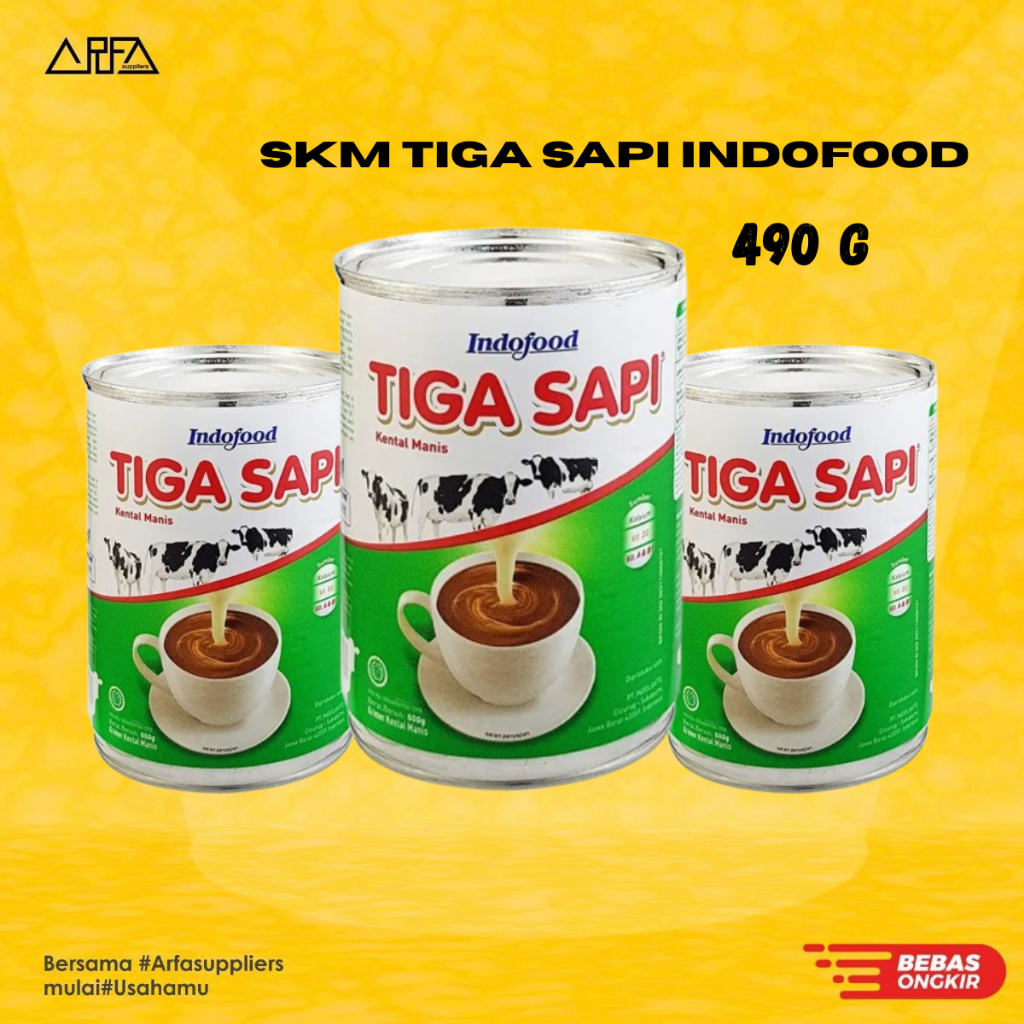 

SKM Tiga Sapi Indofood 490 g