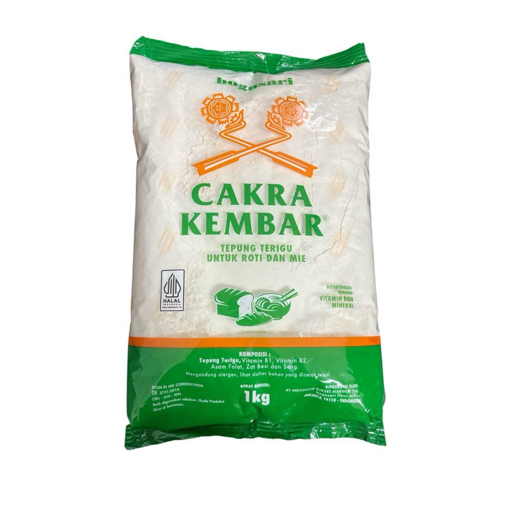 

Tepung Terigu Cakra Kembar 1 kg