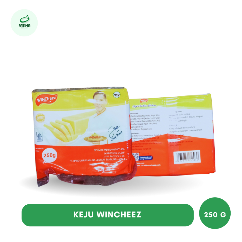 

Keju Wincheez kemasan 250g