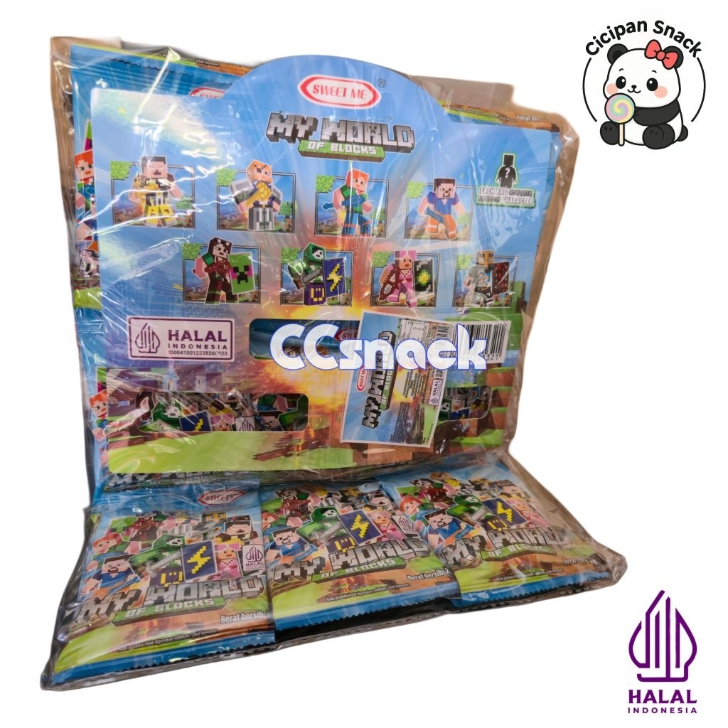 SWEET ME LEGO SURPRISE CANDY PAK ISI 30