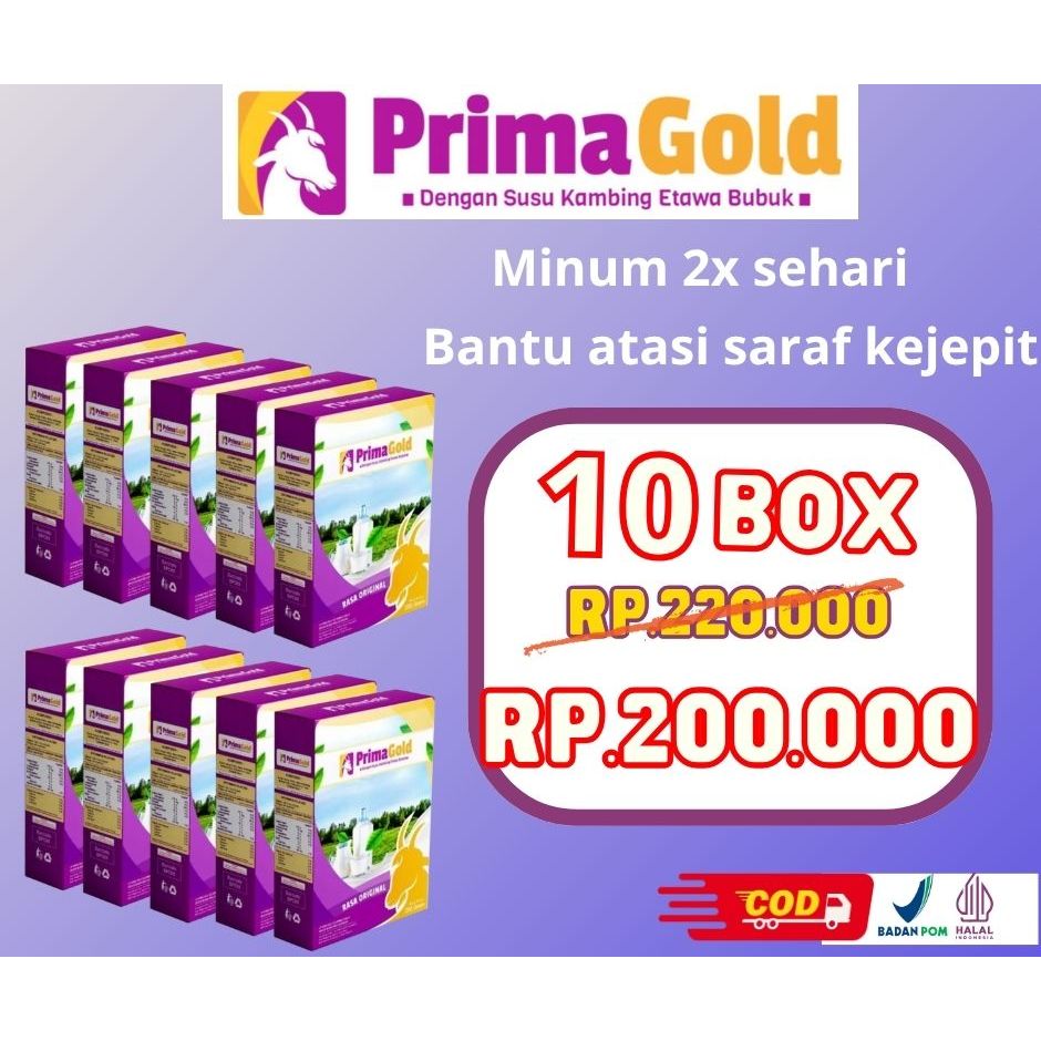 

Susu Etawa Primagold Murah 4 box
