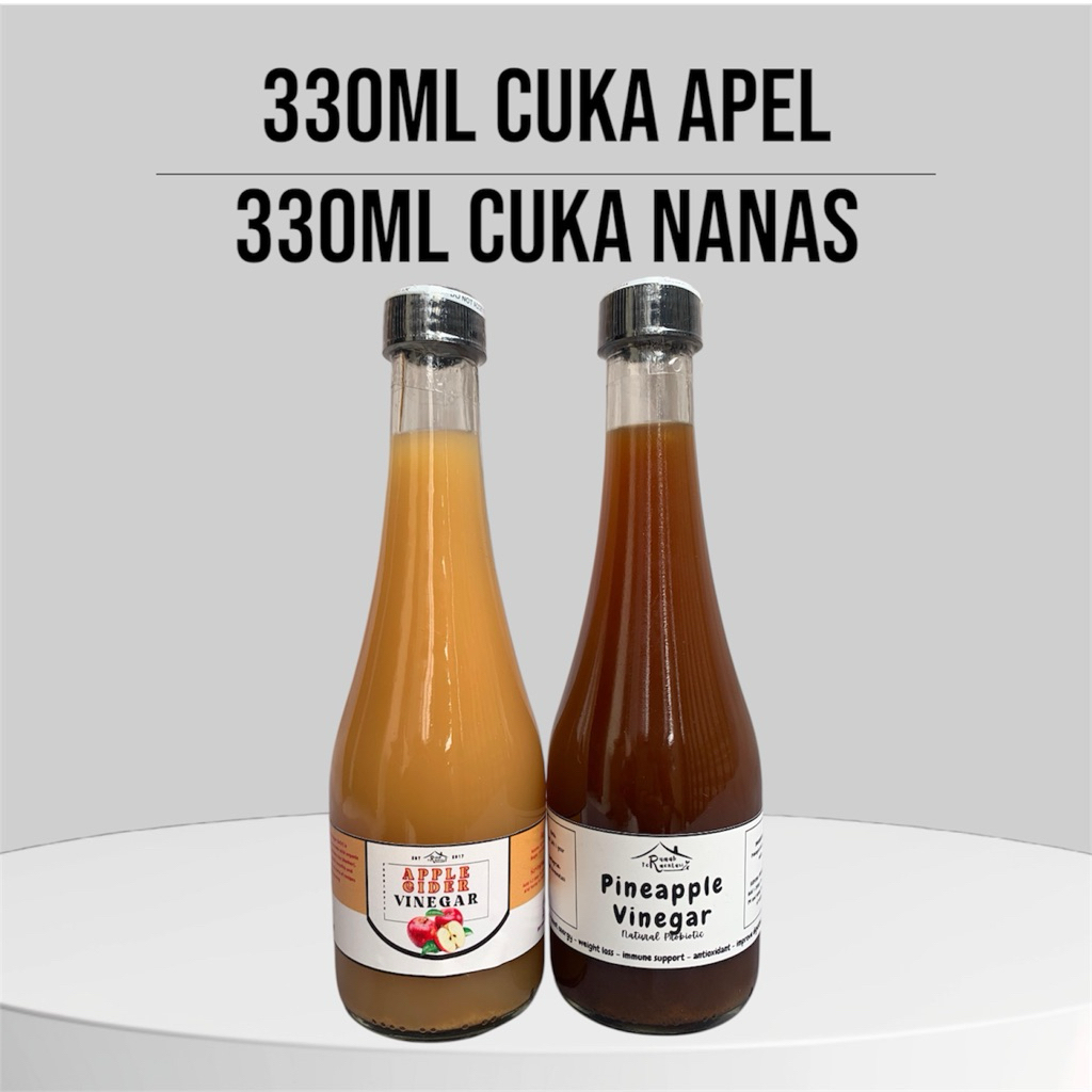 

PAKET 330ml CUKA APEL DAN CUKA NANAS