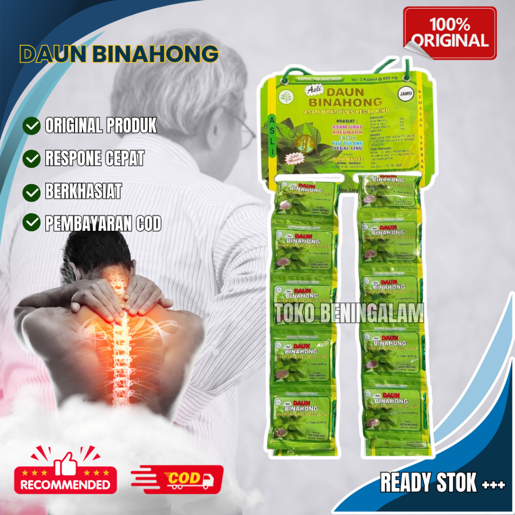 

Kapsul Daun Binahong Renceng