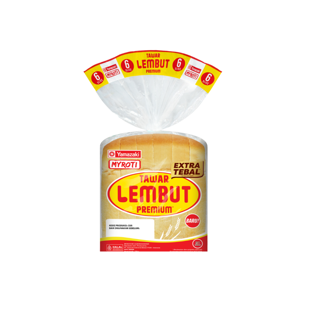 

Yamazaki MYROTI Roti Tawar Lembut Premium 6 Slice
