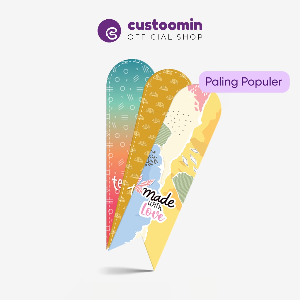 

Custoom.in - Seal Perekat (Ukuran 4x15 cm) - Seal Gablebox - Sticker Segel Kemasan