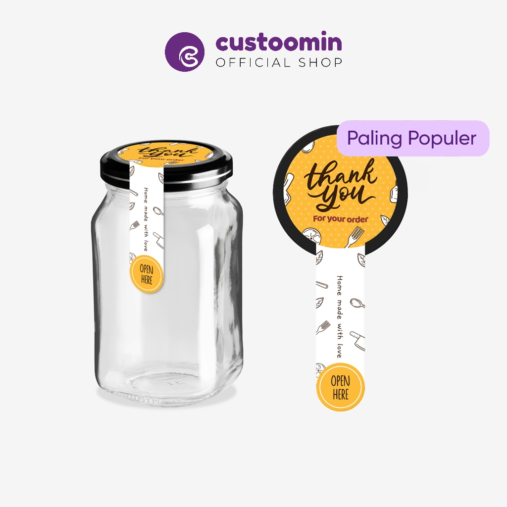 

Custoom.in - Seal Toples (Ukuran 21,5x 2,8 cm) - Seal Aesthetic - Sticker Segel Lucu