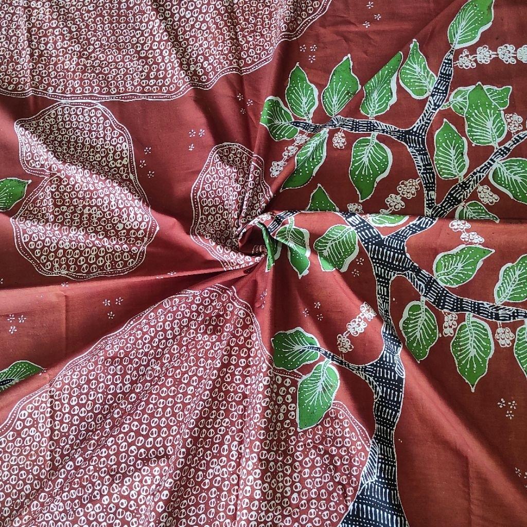 Kain batik tulis antik mix warna alam & sintetis untuk kemeja pria dan wanita