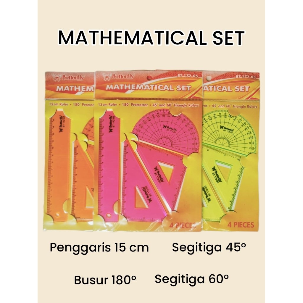 

[1 PCS] MATHEMATICAL SET