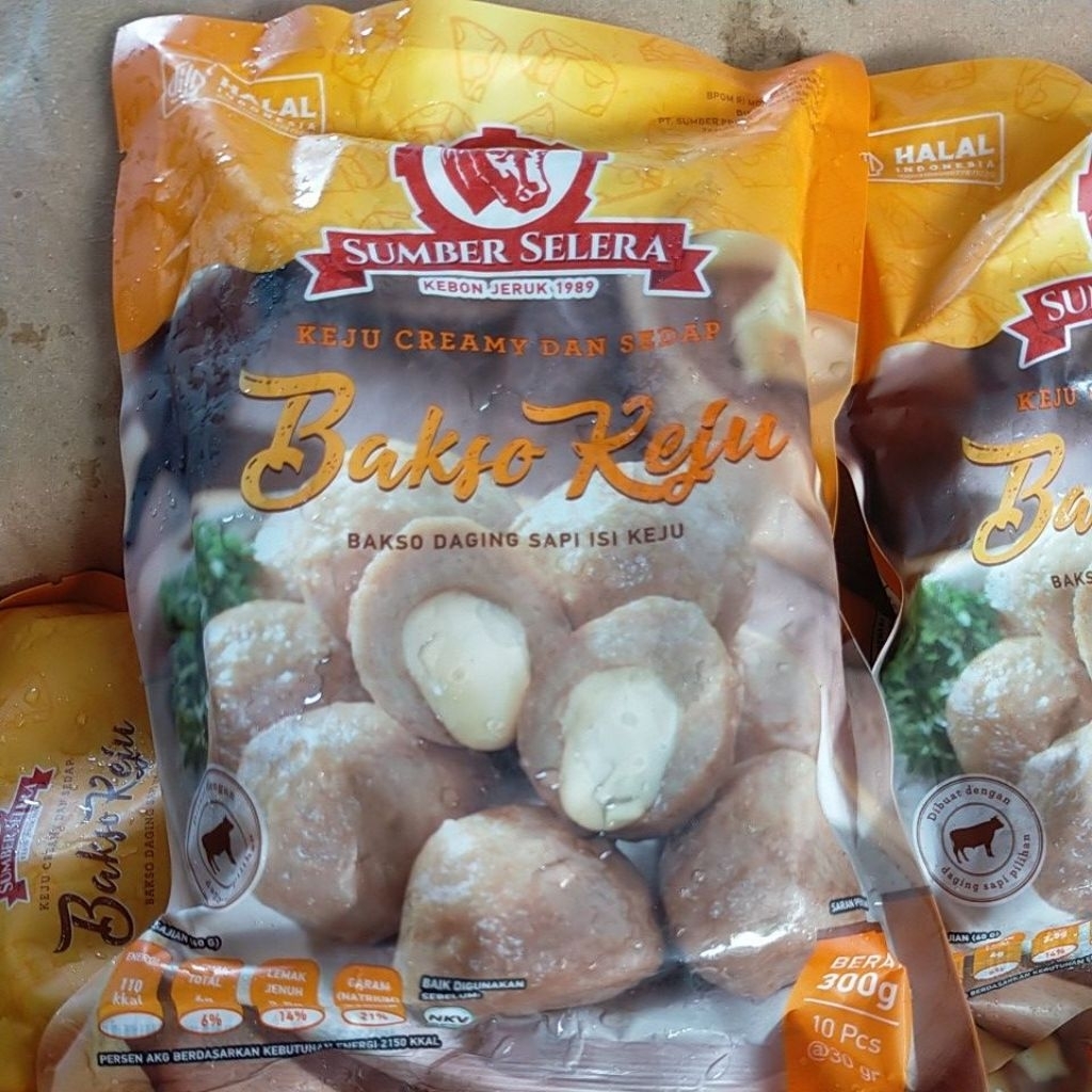 

Sumber Selera Bakso Sapi isi Keju 300 gr 10 butir