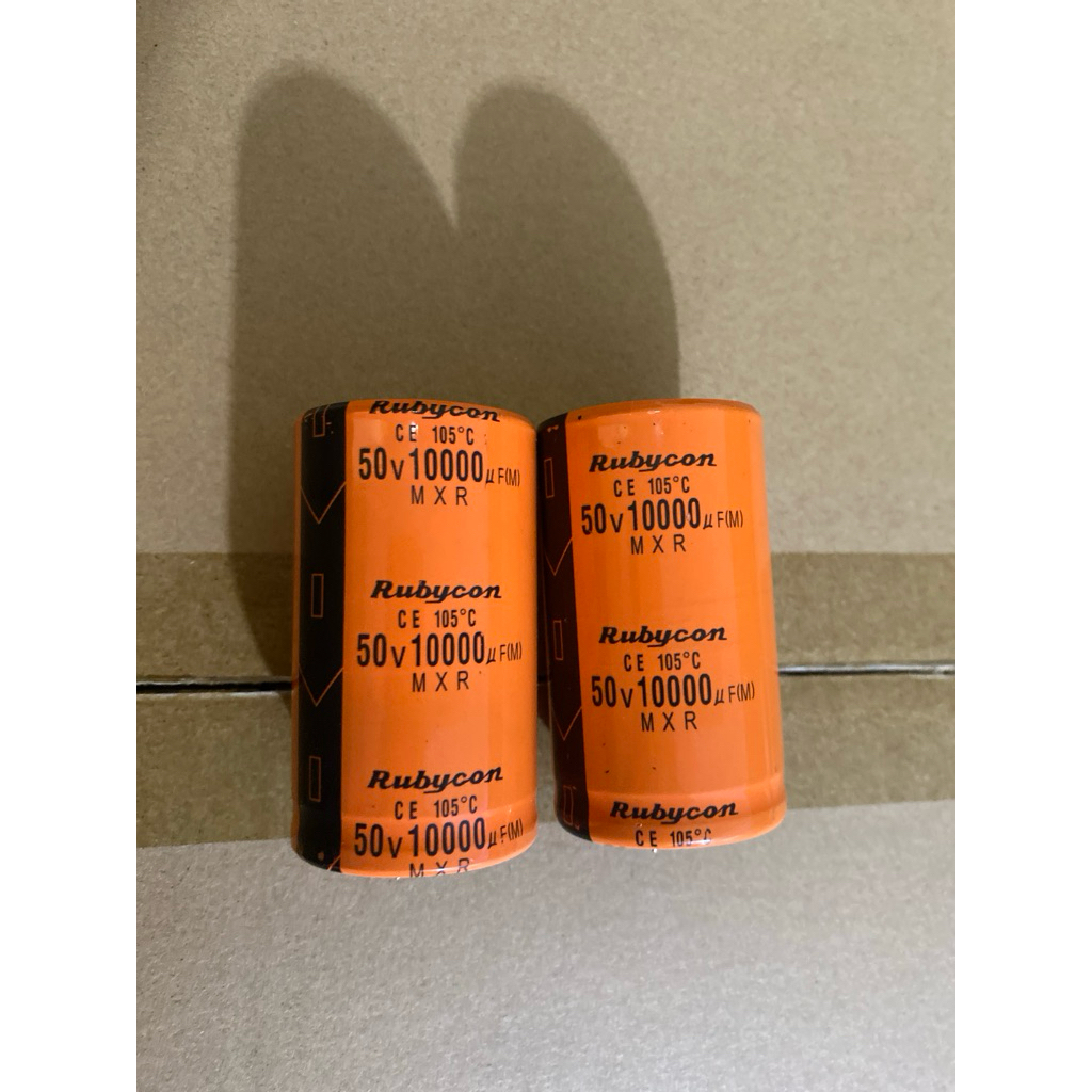 Elco 10000uf 50v Rubycon Oren Original Elco 10k 50v Rubycon Harga 1pcs