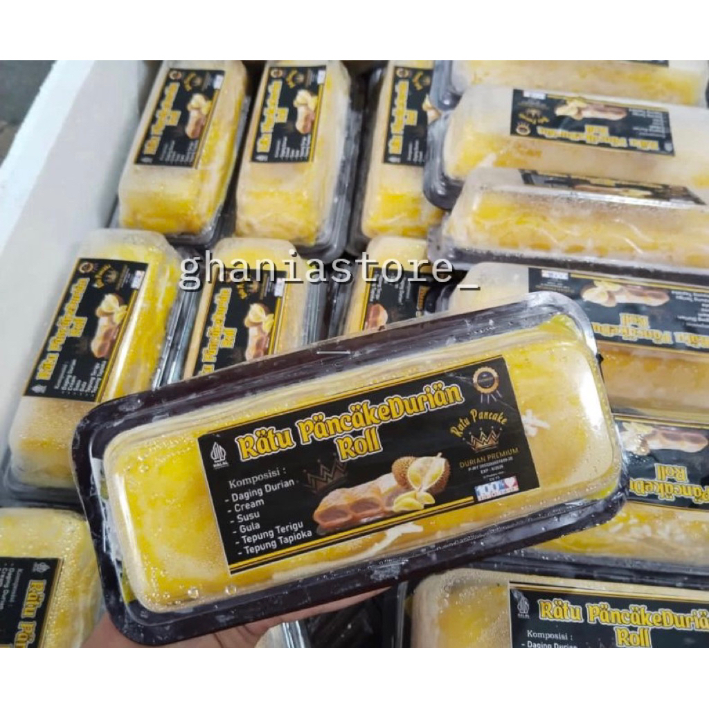 

PANCAKE DURIAN ROLL
