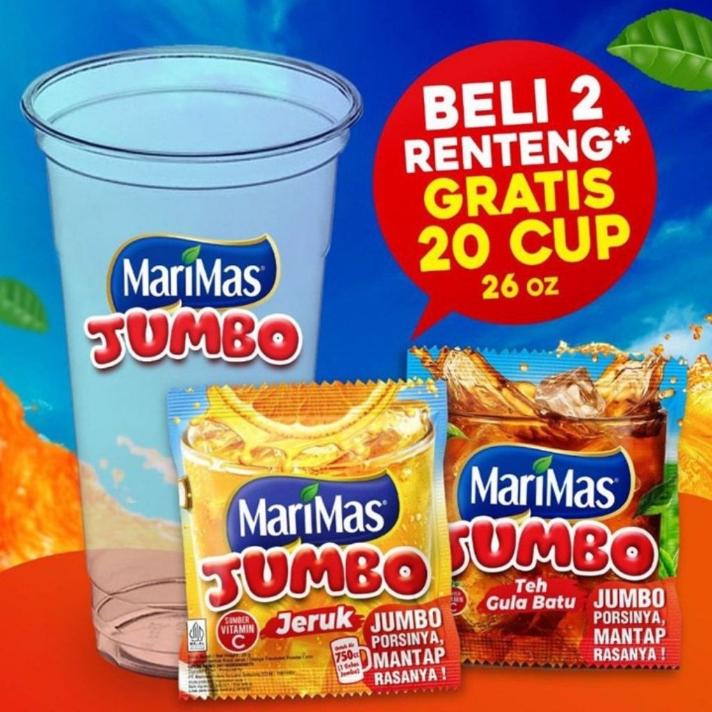 

Marimas jumbo gratis cup
