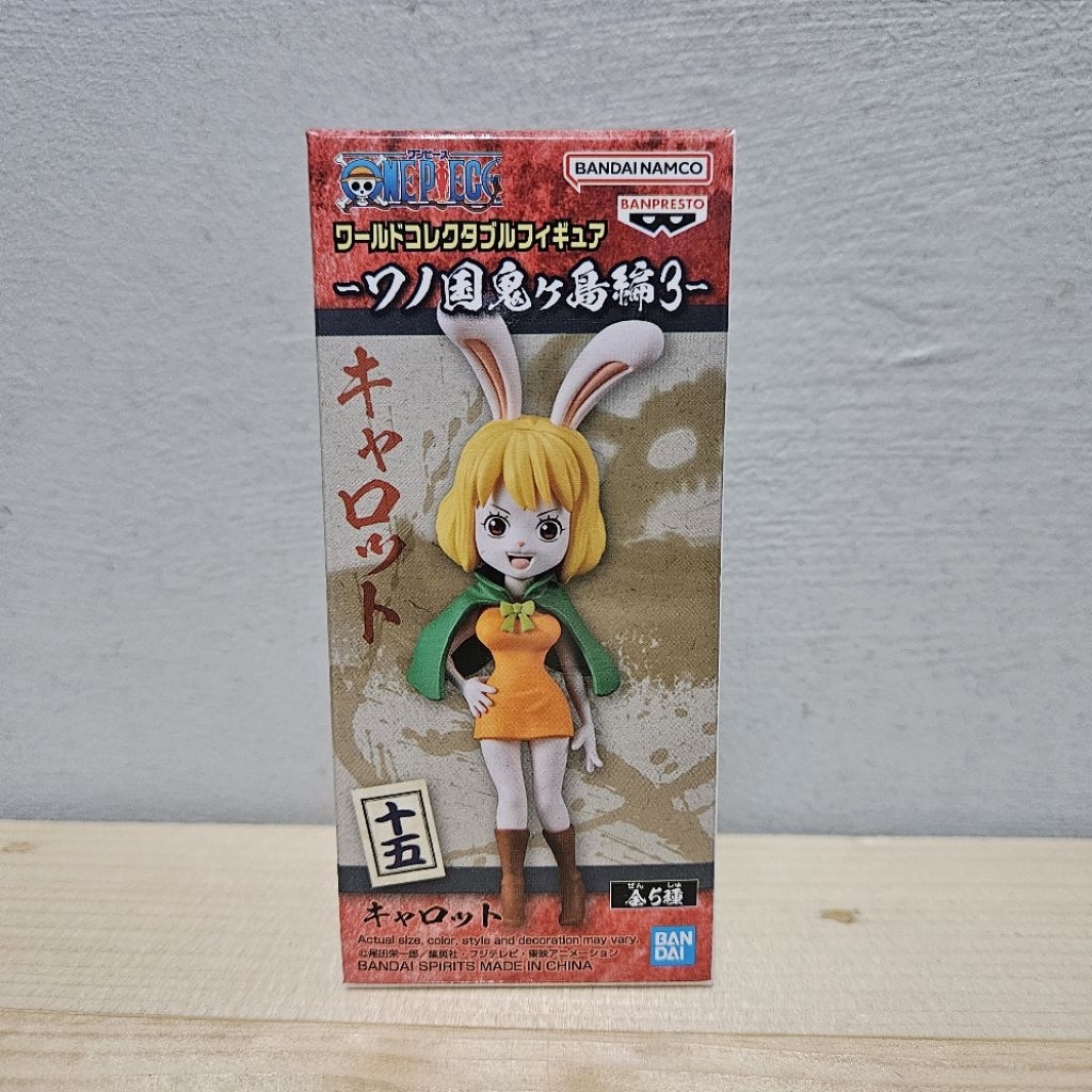 WCF One Piece Carrot Wano Country 3 Original Asver MISB