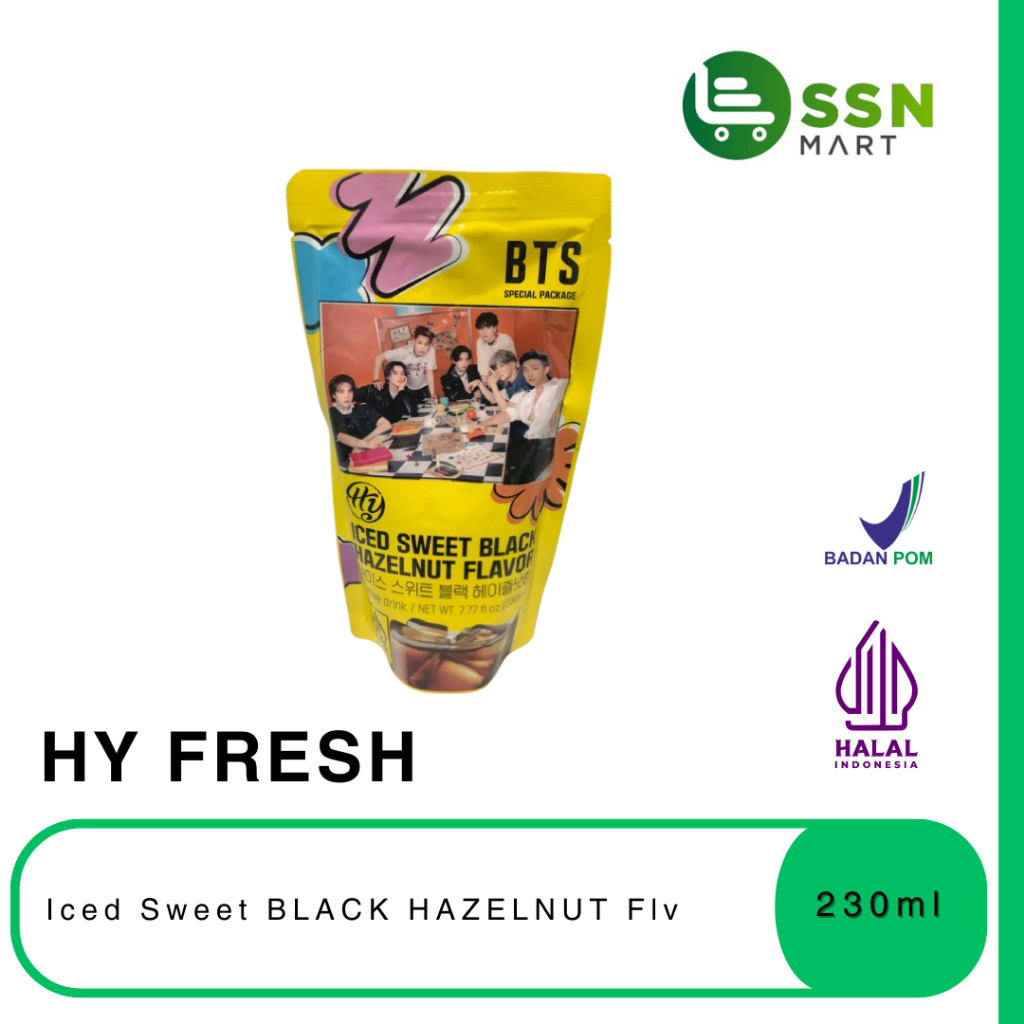 

SSNMart HY Fresh Iced Coffee X BTS BLACK HAZELNUT