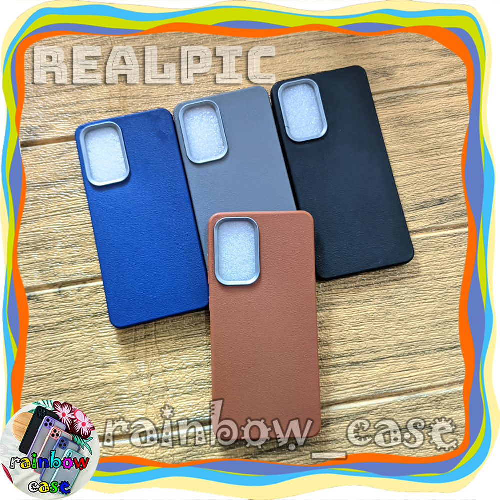 SAMSUNG A52 4G / A52 5G / A52S 5G SOFT CASE BEN LEATHER MOTIF KULIT JERUK