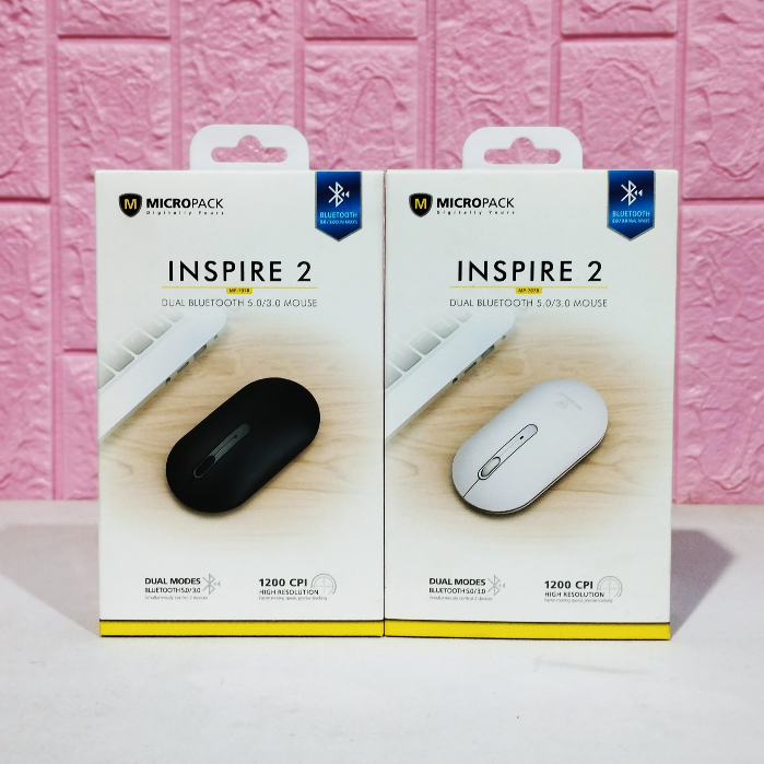 Micropack Dual Bluetooth Mouse 5.0/3.0 Inspire 2 MP-707B