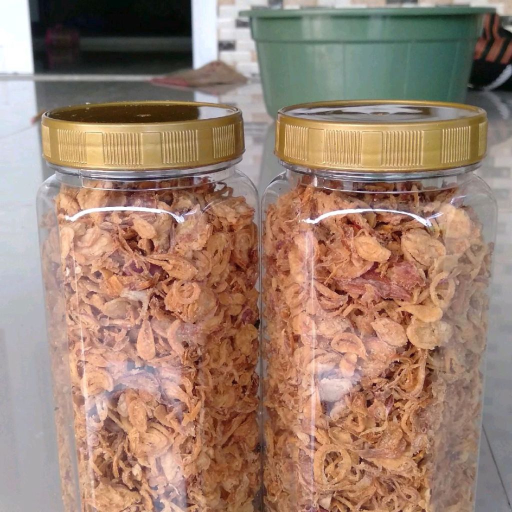 

Paket 2 toples @150gr Brambang Goreng Premium