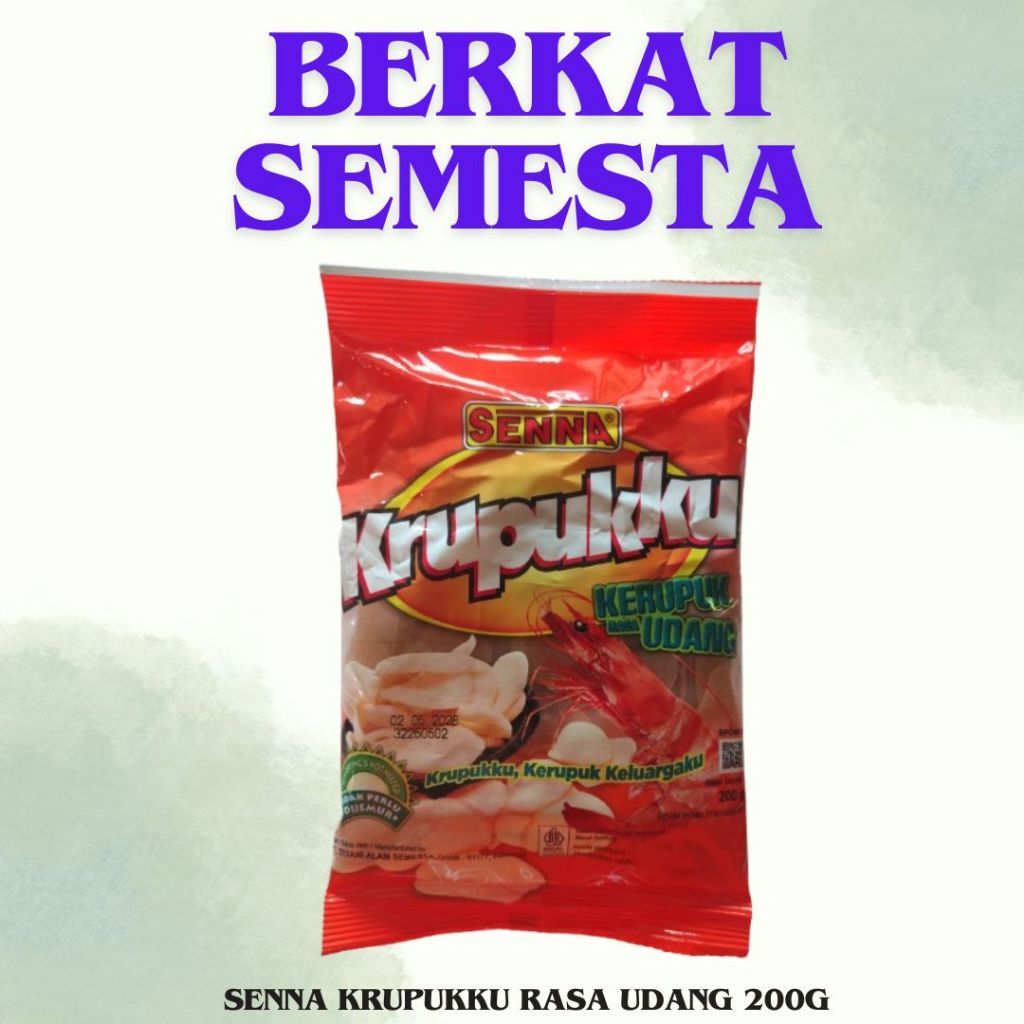 

SENNA KRUPUK RASA UDANG 200G