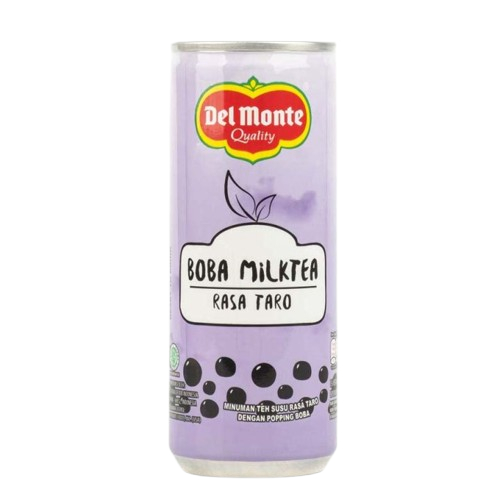 

DEL MONTE BOBA DRINK MILK TEA TARO 240 ML 8998888121646
