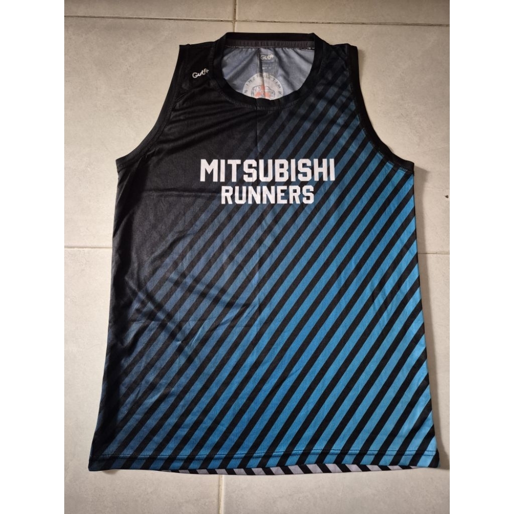 Jersey Lari Kutungan By Mitsubishi Runner Size M Kecil ( Gulf )