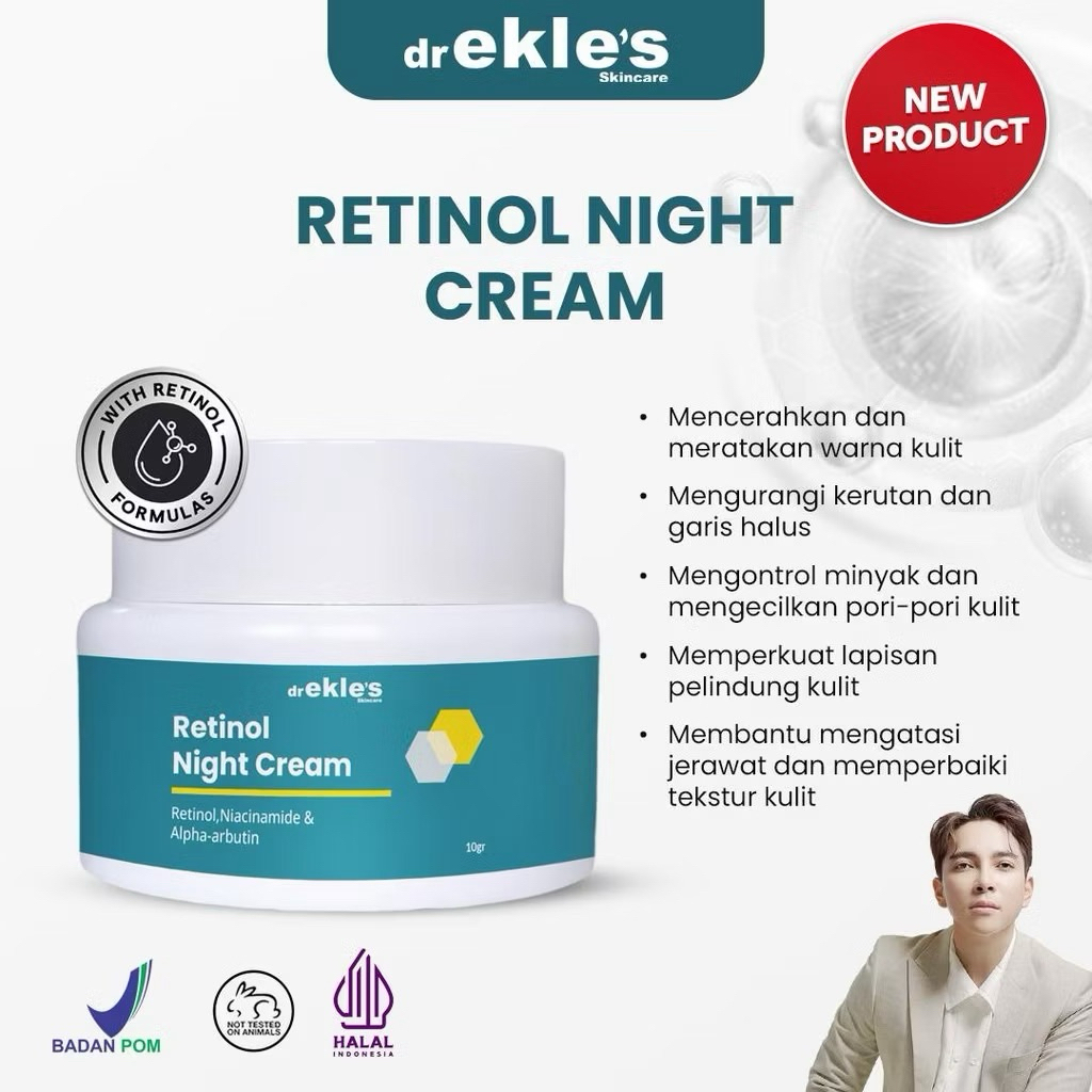 RETINOL NIGHT CREAM | DR EKLES SKINCARE | EKLES CLINIC