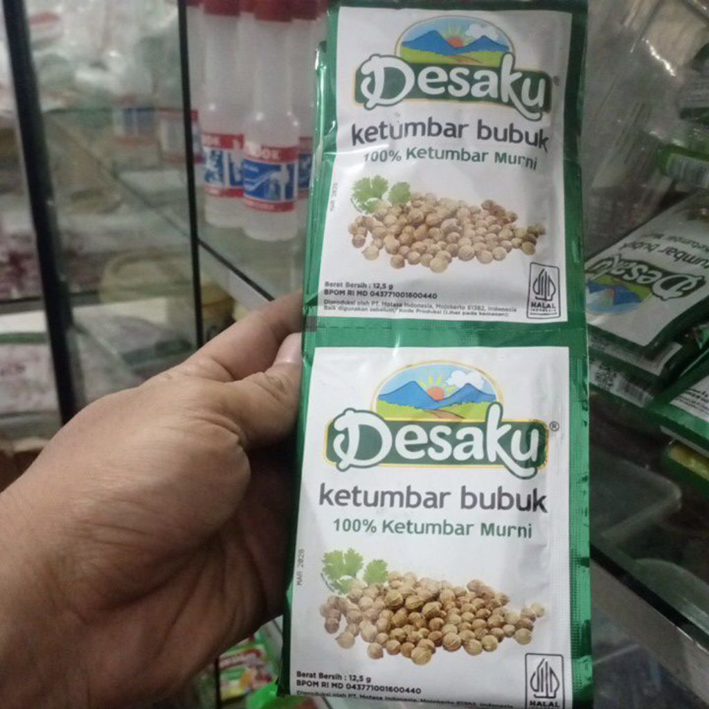 

desaku ketumbar bubuk 1 renceng isi 12 sachet